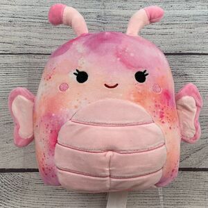 Squishmallow Plush Butterfly Eileen Easter 2023 Pink 7 Inches New